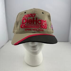 2000 Die Hard 500 Talladega y2k Nascar Adjustable Hat Cap